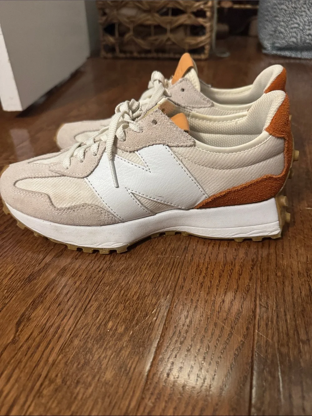 New Balance worn but